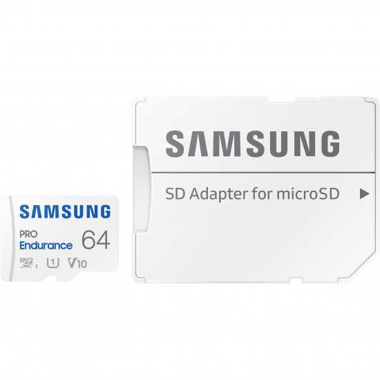 CARD 64GB Samsung PRO Endurance microSDXC 100MB/s +Adapter