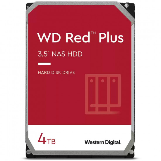 4TB WD WD40EFPX Red Plus 5400RPM 256MB