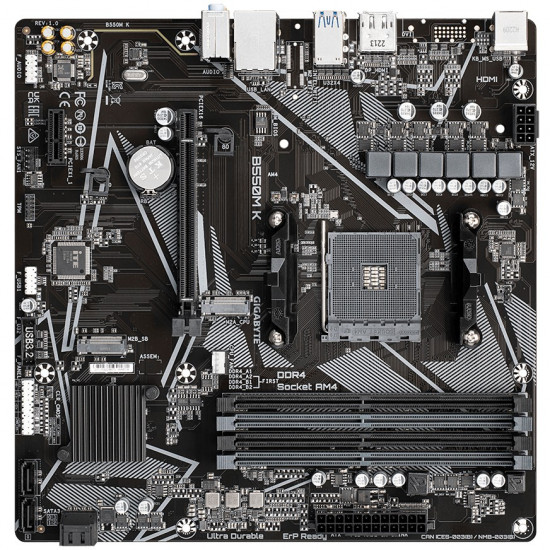 AM4 Gigabyte B550M-K