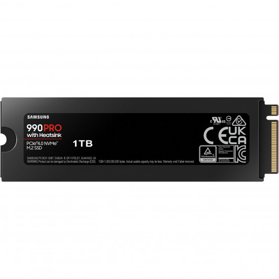 SSD M.2 1TB Samsung 990 PRO Heatsink NVMe PCIe 4.0 x 4 retail