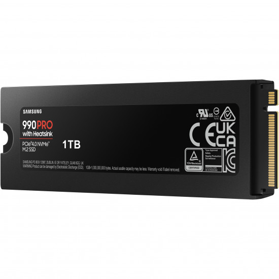 SSD M.2 1TB Samsung 990 PRO Heatsink NVMe PCIe 4.0 x 4 retail