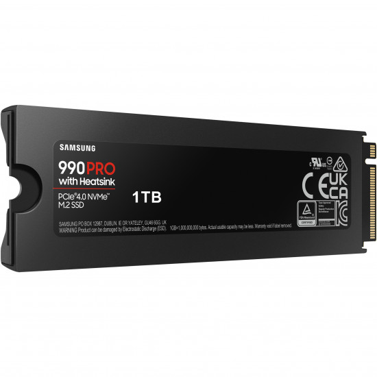 SSD M.2 1TB Samsung 990 PRO Heatsink NVMe PCIe 4.0 x 4 retail