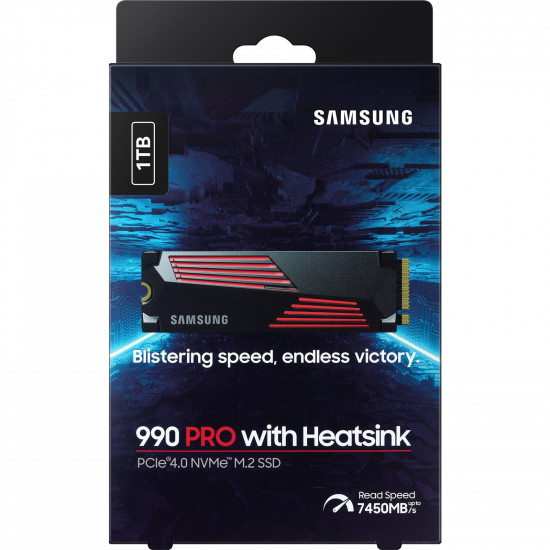 SSD M.2 1TB Samsung 990 PRO Heatsink NVMe PCIe 4.0 x 4 retail