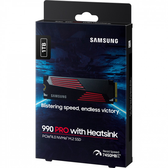 SSD M.2 1TB Samsung 990 PRO Heatsink NVMe PCIe 4.0 x 4 retail