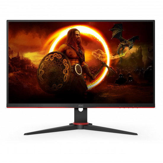 68,6cm/27 (2560x1440) AOC Gaming G2 Q27G2E/BK QHD LED 155Hz 1ms 2xHDMI DP Black/Red