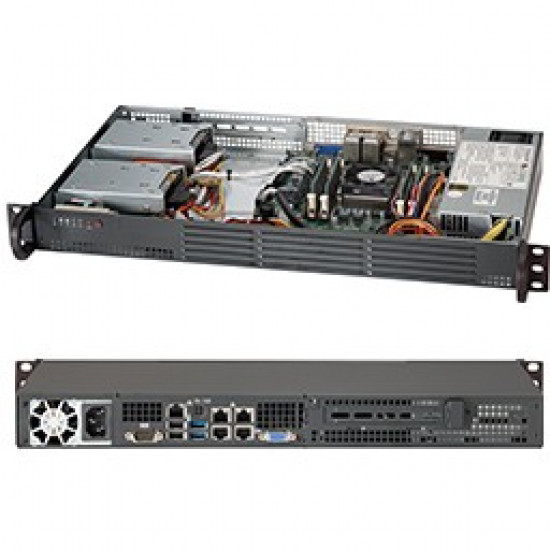 1HE SUPERMICRO CSE-504-203B