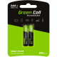 Akku 2xAAA HR03 800mAh Green Cell