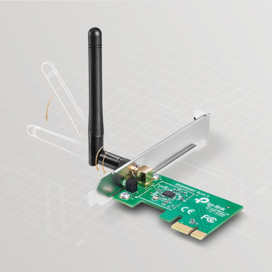 WRL ADAPTER 150MBPS PCIE/TL-WN781ND TP-LINK