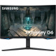 68,6cm/27'' (2560x1440) Samsung Odyssey G6 S27BG650EU 16:9 1ms 2xHDMI DisplayPort VESA Pivot Speaker QHD 240Hz Curved Gaming Black