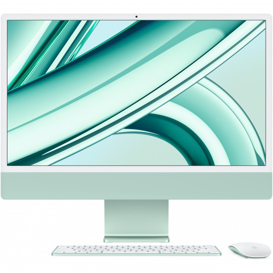 Apple 24-inch iMac with Retina 4.5K display: Apple M3 chip with 8-core CPU and 10-core GPU (8GB/512GB SSD) - Green *NEW*