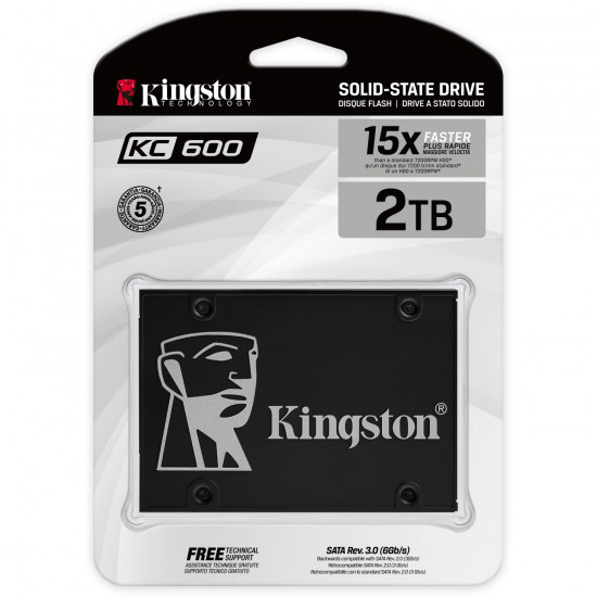 2.5inch 2TB Kingston KC600