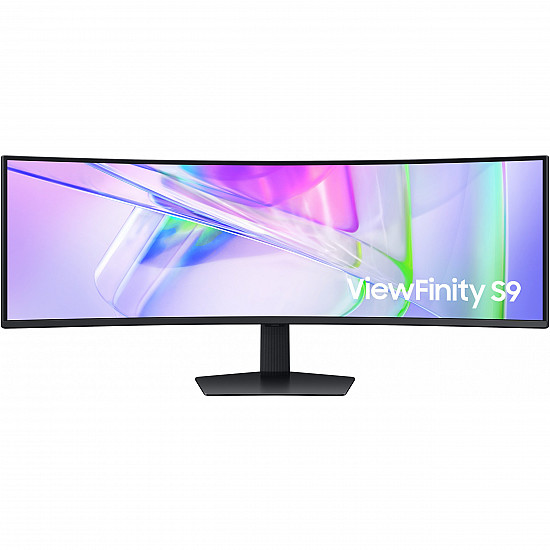 124,5cm/49 (5120x1440) Samsung ViewFinity S9 S49C950UAU 32:9 DQHD Curved 120Hz 5ms HDR400 DP HDMI RJ45 LS Black