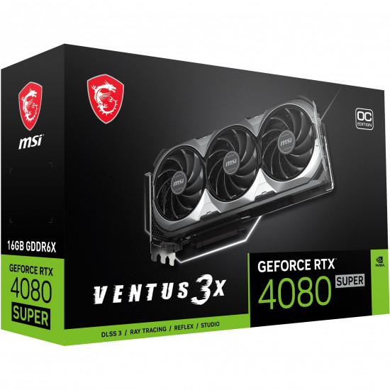 RTX 4080 Super 16GB MSI 3X OC GDDR6X 3Fan