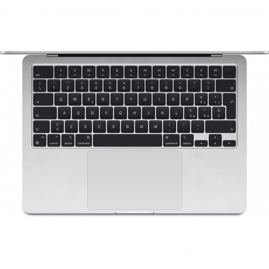 MacBook Air: Apple M3 chip with 8-core CPU and 8-core GPU, 8GB, 256GB SSD - Silver