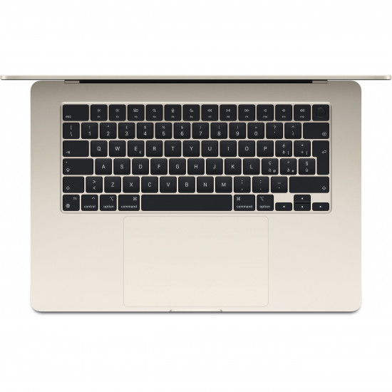 MacBook Air: Apple M3 chip with 8-core CPU and 10-core GPU, 8GB, 512GB SSD - Starlight