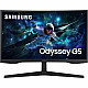 68,6cm/27 (2560x1440) Samsung Odyssey G5 S27CG552EU 16:9 QHD Curved 1ms 165Hz HDR10 HDMI DP Black