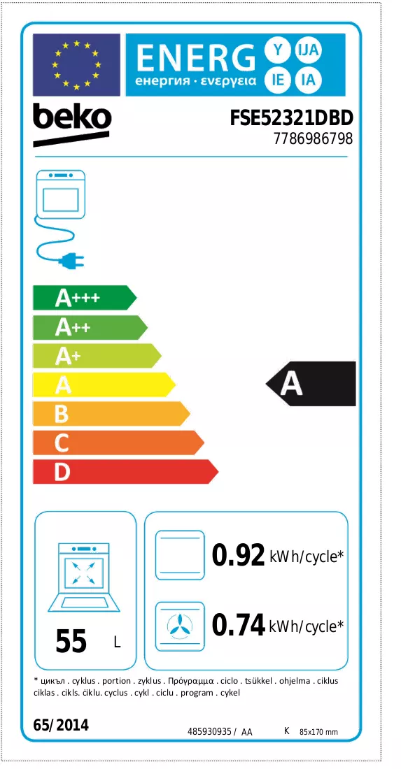 Energijos etiketė