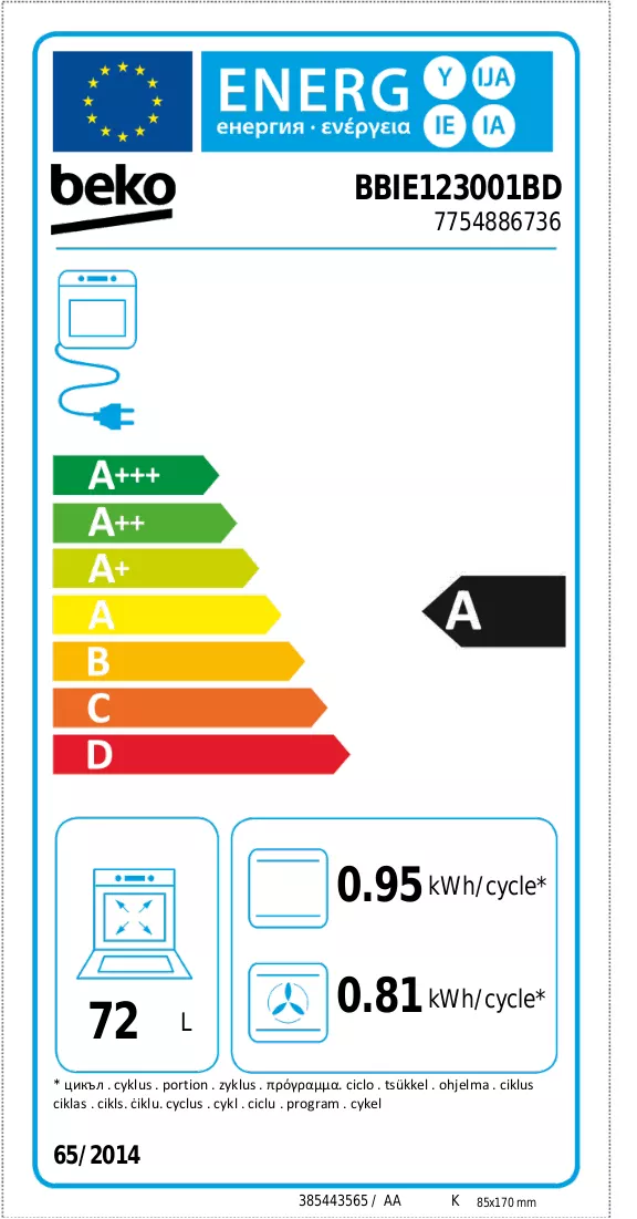 Energijos etiketė