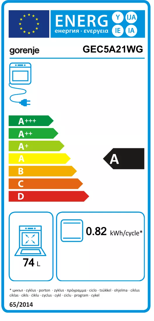 Energijos etiketė