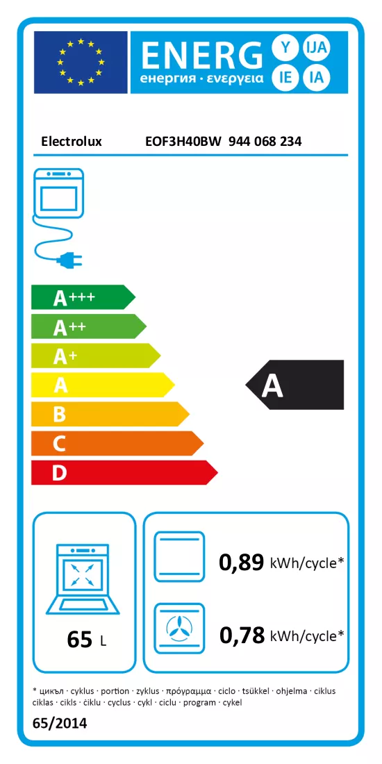 Energijos etiketė