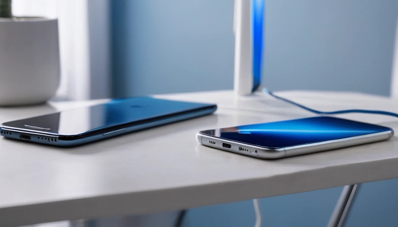 Telefonas ir nešiojamasis kompiuteris kraunami per USB-C įkroviklį