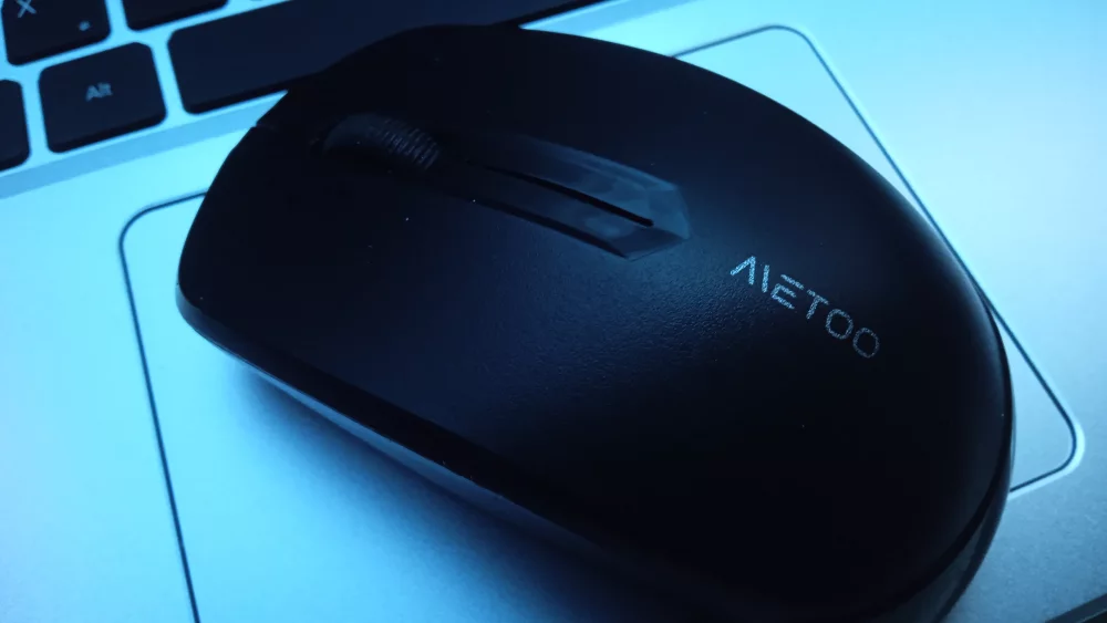 Computer mouse close up