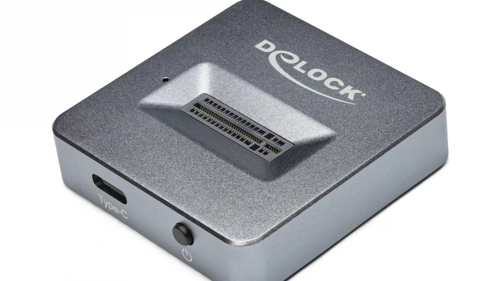 M.2 SSD adapter and slot hardware