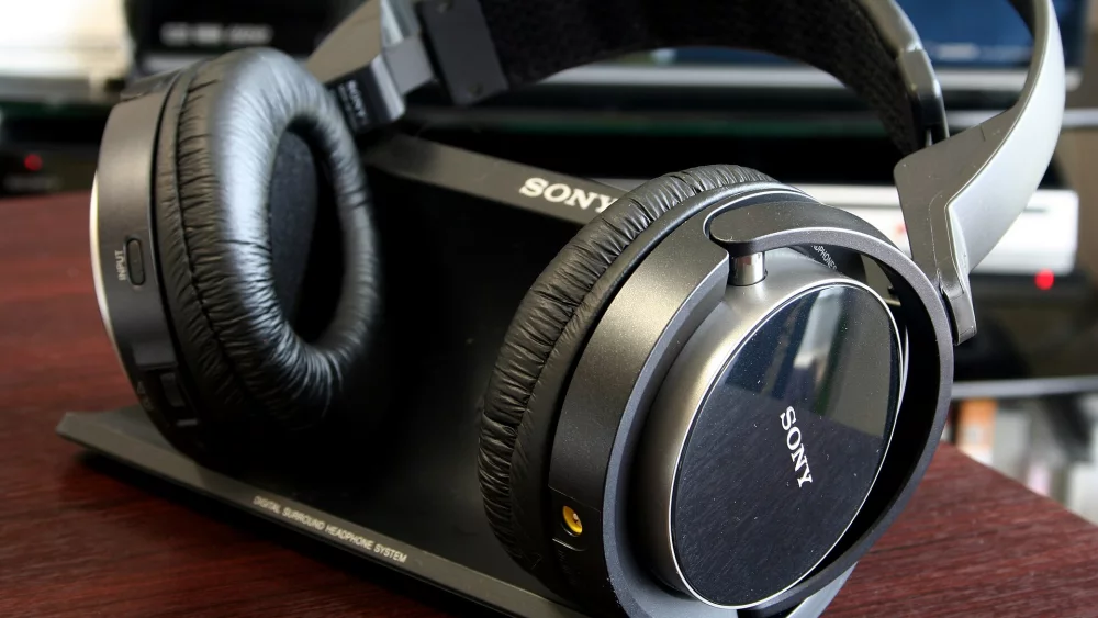Over ear headphones