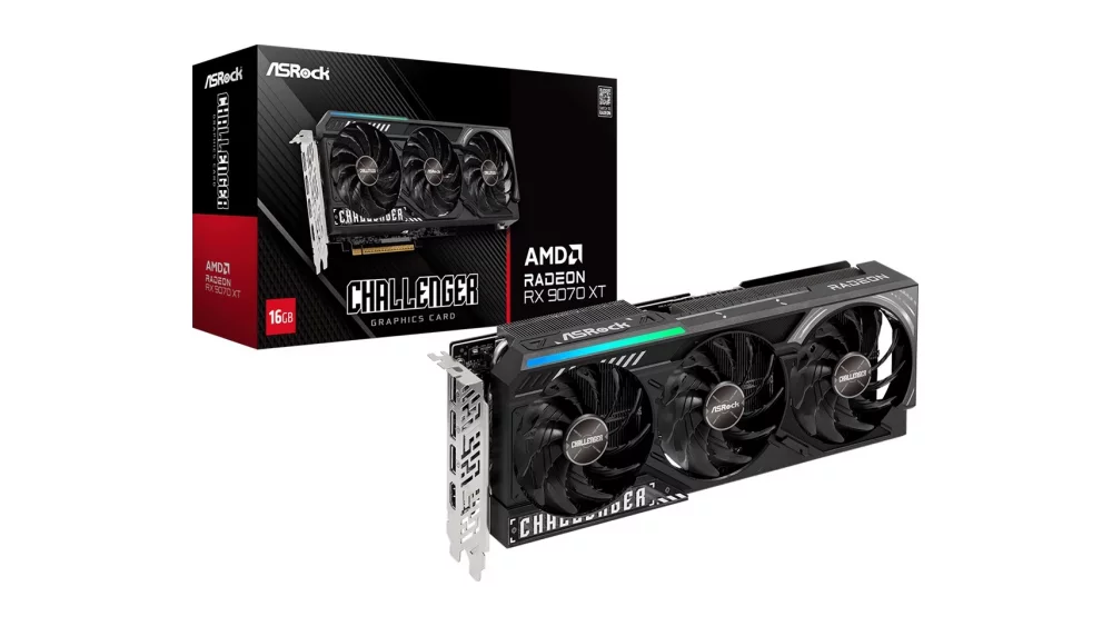 Radeon RX 9070 XT 16 GB (ASRock Challenger)