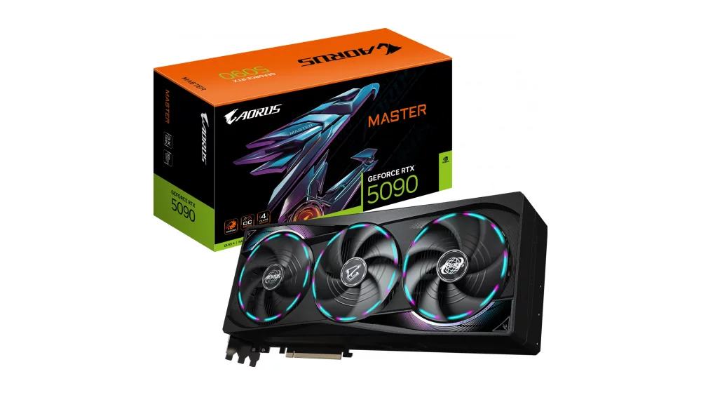 GeForce RTX 5090 32 GB (GIGABYTE AORUS MASTER)