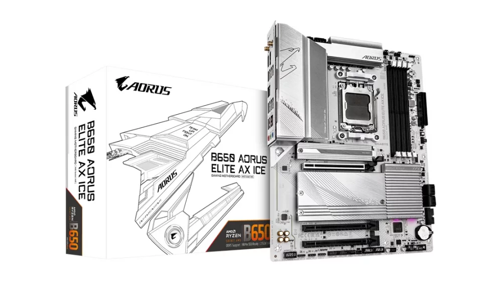 GIGABYTE B650 Aorus Elite AX Ice